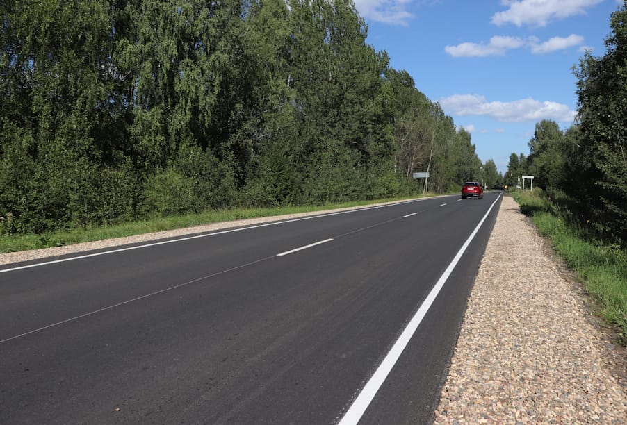 Ярославская область, автодорога Шебунино – Красный Профинтерн